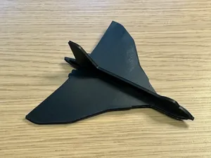 Avro Vulcan Bomber Aircraft - Slot-Together Model
