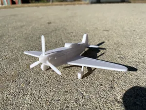 Yak-9 Fighter Plane (1:60 Scale)