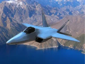 F-22 Raptor Low Poly Fighter Jet