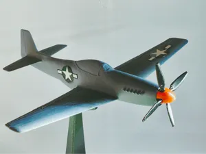 P-51 Mustang Aircraft model - Scale 1:48