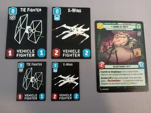 Tie Fighter and X-Wing Tokens for SWU
