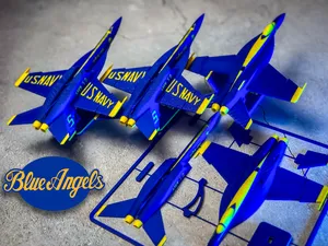F/A-18 Super Hornet Blue Angels Plane KitCard