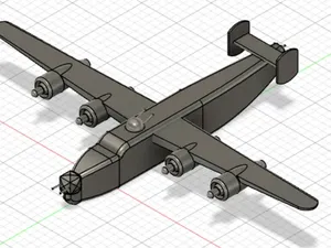 B24 liberator bomber plane