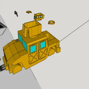 humvee for wargaming