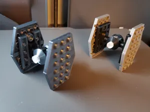 MINI TIE FIGHTER - Normal Size Blocks