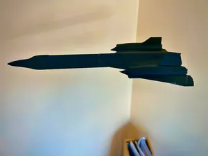 sr-71 model plane