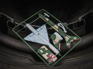 HUNAF MIG-21 Plane Kit Card