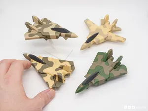 Print-in-place and articulated F14 with Camo - Multicolor