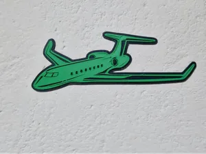 Stylish Green & Black Gulfstream G650
