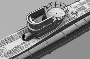 Das Boot - RC U-boot type VII C hull 1:48