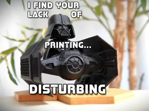 Mini Darth Vader TIE Advanced