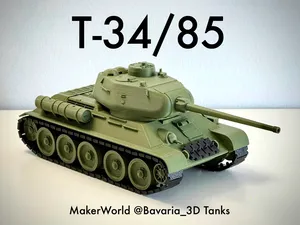 t34/85 medium tank T-34-85 1:35 scale Soviet Union