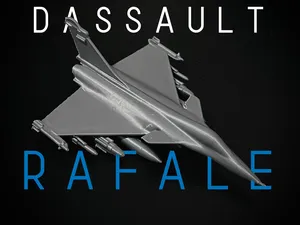 Dassault Rafale C 1:144 Scale Model