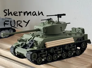 M4A3E8 Sherman FURY Medium Tank USA 1:35 Scale