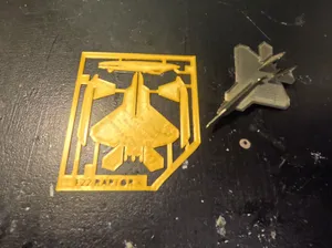 Print In Place F22  Raptor Kit Card