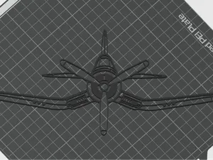 F4U Corsair one build plate 