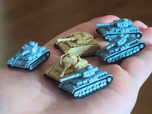 Tiny Panzerkampfwagen IV tanks