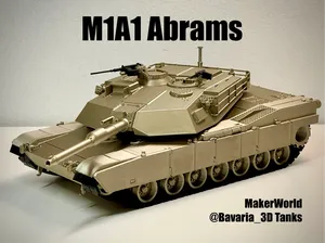 M1A1 Abrams 1:35 Scale USA