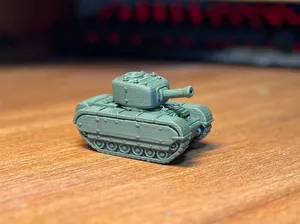 Cute Churchill Tank