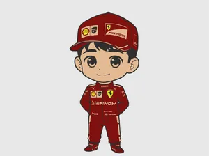 Charles Leclerc Chibi