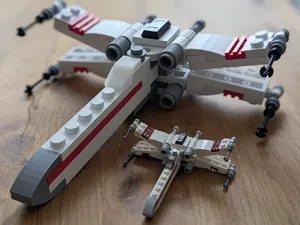 Brickbuild Star Wars X-Wing Starfighter 3x bigger