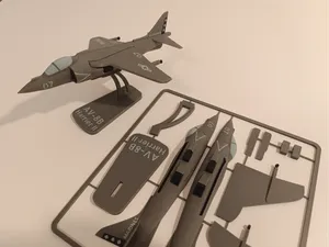 AV-8B Harrier II Plane Kit Card