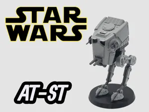 (STAR WARS) AT-ST Wind-up&Non Wind-up Card Kit