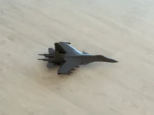 SU-37 战斗机      北约代号：Flanker-F，译为：侧卫F型；绰号：终结者