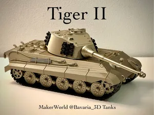 Tiger II Heavy Tank 1/35 Scale Tiger 2 King Tiger