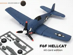F6F Hellcat - Kit card (Scale 1:72)