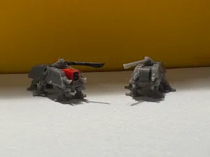 STAR WARS Mini AT-TE Walker (Moving Cannon!)