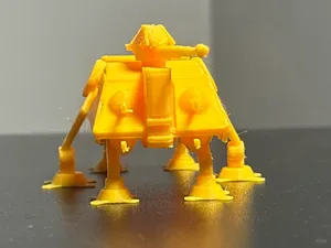 STAR WARS AT-TE Walker (With A Moving Cannon!)
