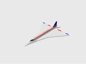 Cool looking airplane (Concorde 2)
