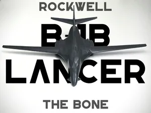 Rockwell B-1B Lancer 1:144 Scale Model