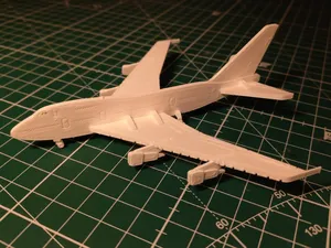 Boeing 747SP  Kit Card