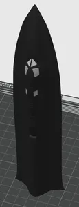 SR-71 Nose V4 fixed non manifold edges and Windows added.