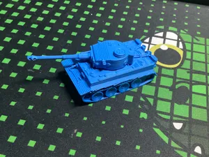 Tiger 1 Tank Model (WW2) - Toy