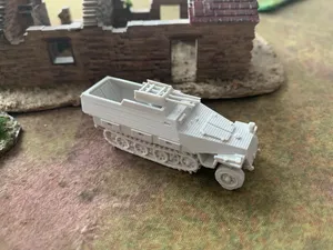 SdKfz 251/21 trilling flak halftrack 