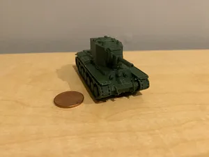 KV2 Mini Tank Model
