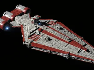 Star wars republic Arquitens-class Light Cruisers