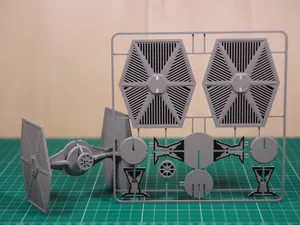Tie Fighter Kit Card - Print In Place