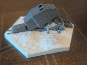 Battle of Hoth - Fallen AT-AT - 3 color AMS