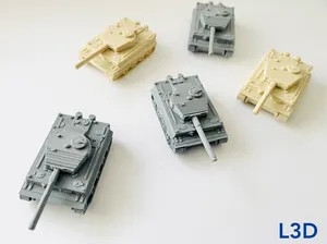 Mini Tiger 1 Tank By L3D