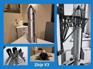 Starship V3   (1:100)