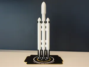 SpaceX Falcon Heavy Toy - Modular + Magnetic