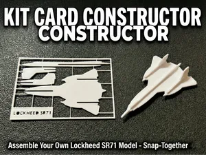 Kit Card Lockheed SR-71