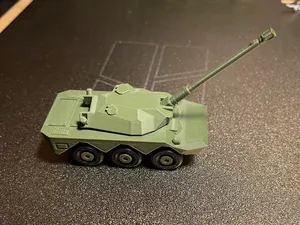 AMX-10RC mini tank H0 (1:87) scale