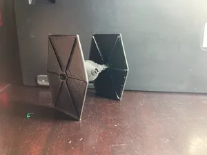 Tie fighter kit card