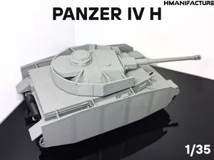 PANZER IV H 1/35 FULLY 3D PRINTABLE MODEL