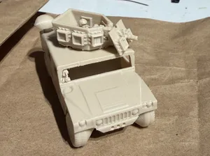 HMMWV Rotating Turret & Wheels